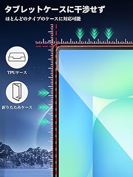 Amazon.co.jp: For Galaxy Tab S10 FE Plus フィルム 強化ガラス